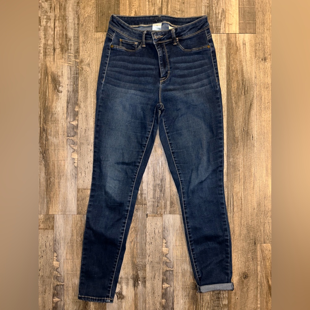 Time and Tru Skinny Jean High Waisted Jeggings size 10